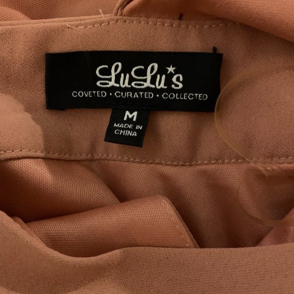 Lulu's Blush Skater Dress - Picture 3 of 3